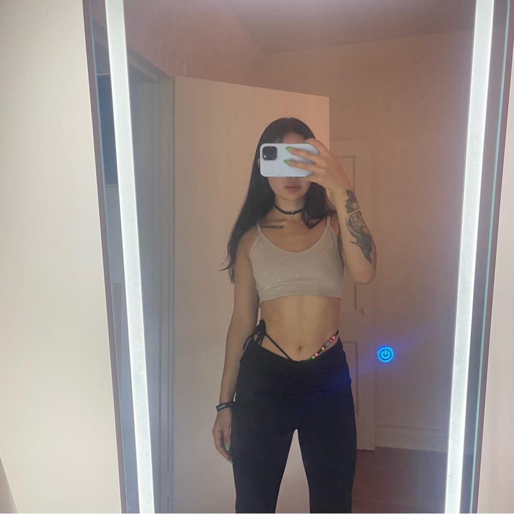 White fox boutique pants, stretchy